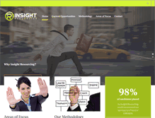 Tablet Screenshot of insightresourcing.com.au